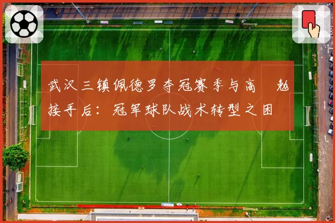 武汉三镇佩德罗夺冠赛季与高畠勉接手后:冠军球队战术转型之困